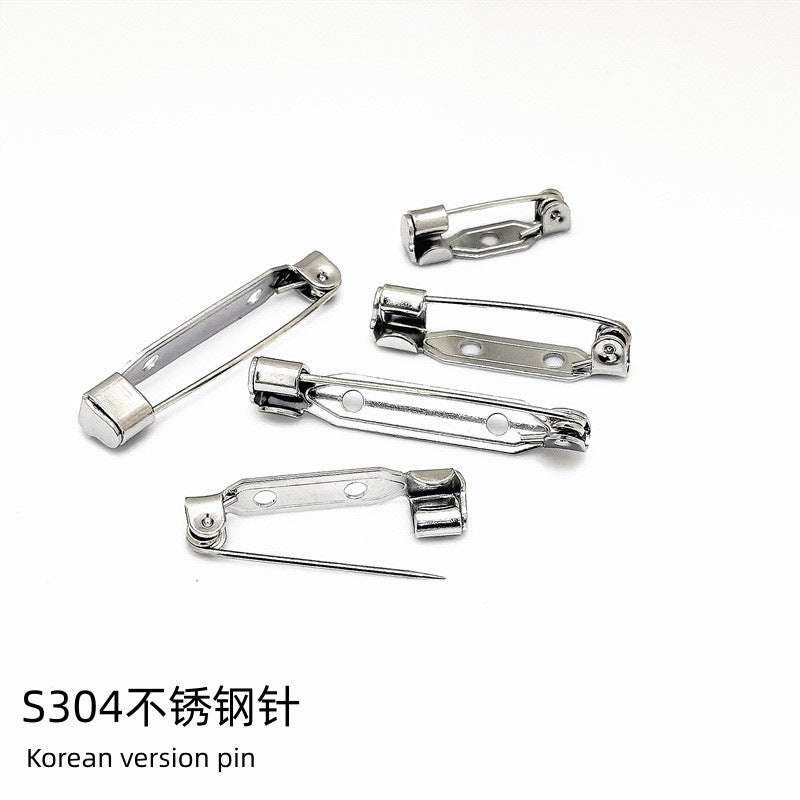Wholesale stainless steel pin Korean brooch needle tip smooth does not hurt fabric thick clothing pin fabric corsage pin