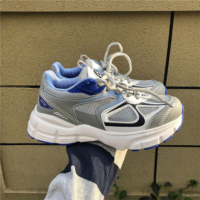 Men Women Sneakers Plus Size 41 42 43 Women's Casual Shoes Fashion Chunky Sneakers Woman Thick Sole Sport Shoes Big Size Shoes