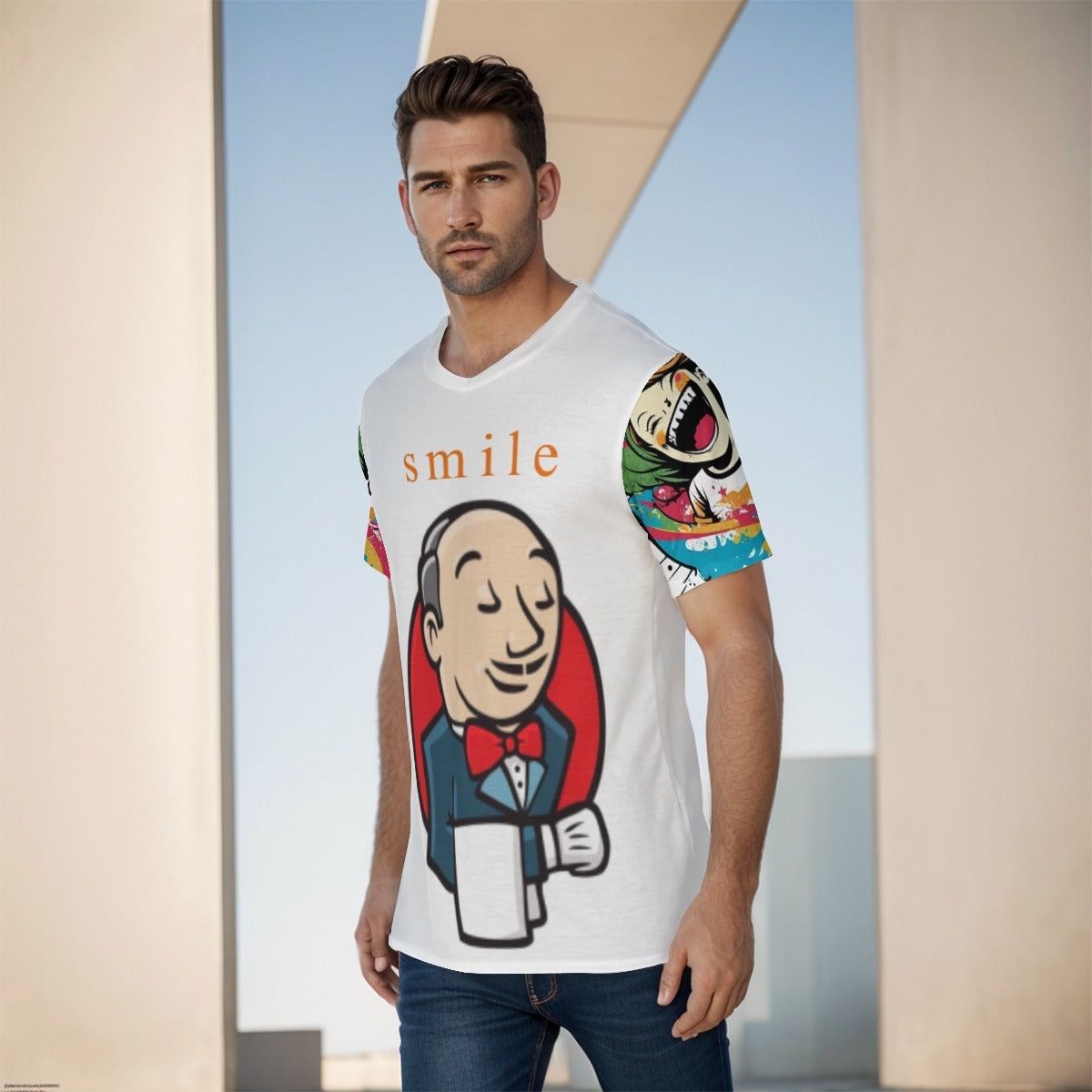 All-Over Print Men's O-Neck T-Shirt