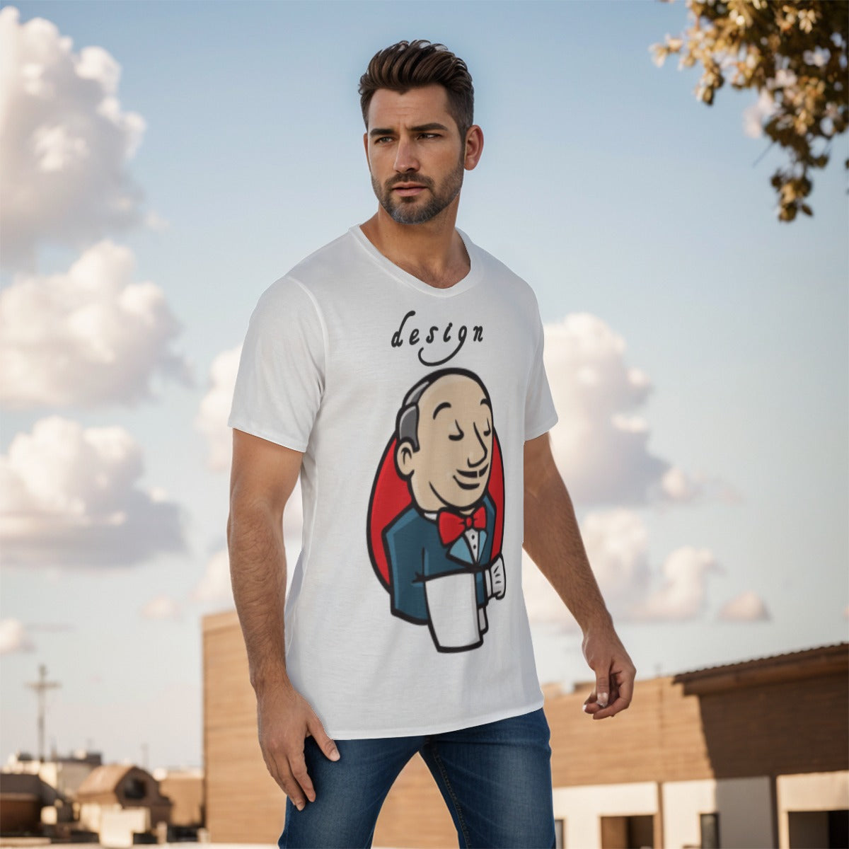 TEST-All-Over Print Men's O-Neck T-Shirt