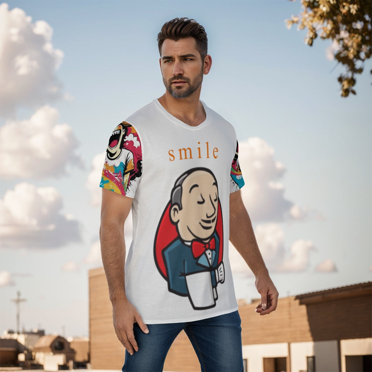 All-Over Print Men's O-Neck T-Shirt