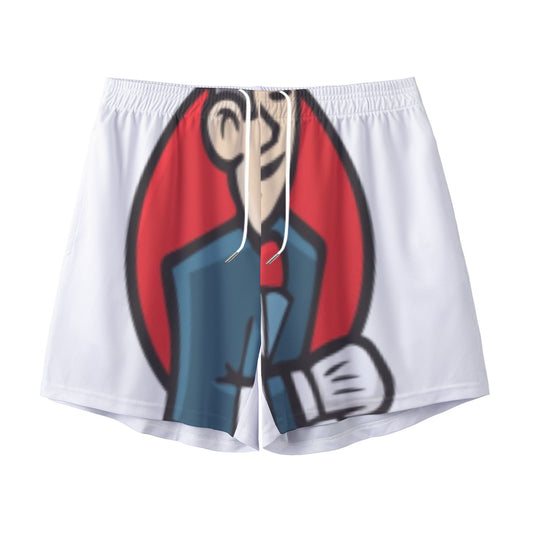 All-Over Print Men's Pocket Customizable Shorts