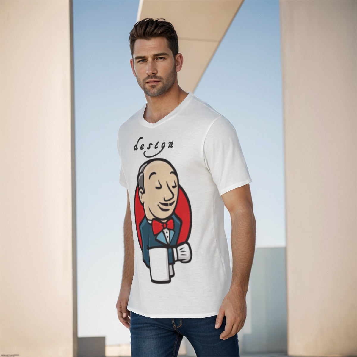 TEST-All-Over Print Men's O-Neck T-Shirt
