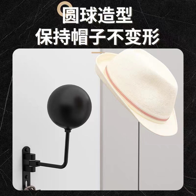 Motorcycle Electric Helmet Shelf Wall Hanging Punch-free Hat Storage Rack Hook Hat Holder Home Display Safety Helmet