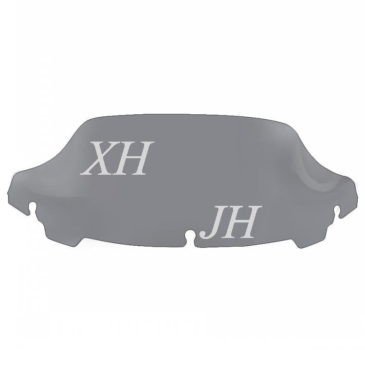 Motorcycle accessories retro 7 inch windshield modified windshield for Harley Street gliding