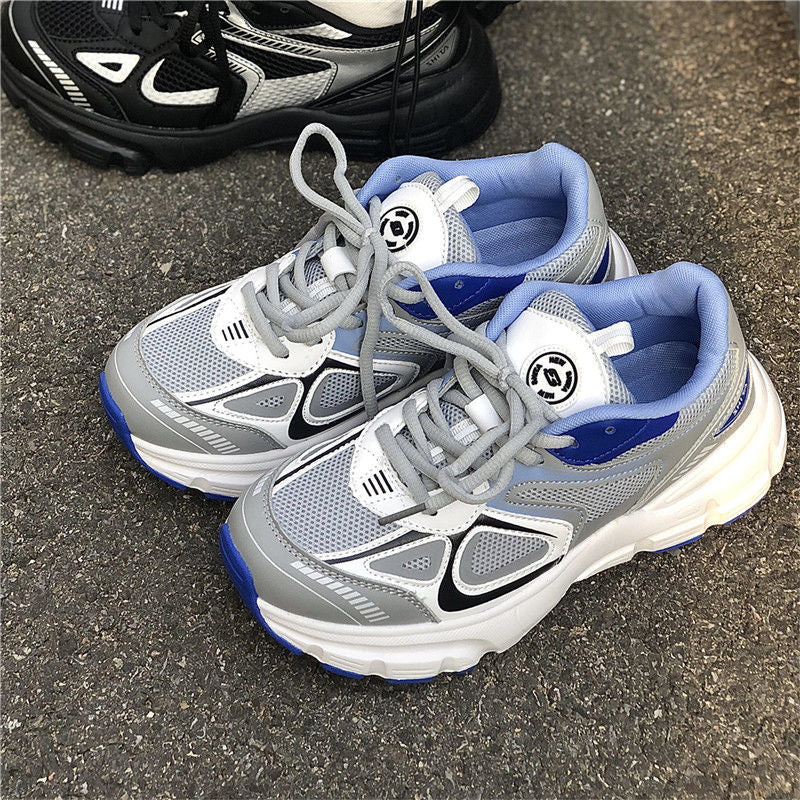 Men Women Sneakers Plus Size 41 42 43 Women's Casual Shoes Fashion Chunky Sneakers Woman Thick Sole Sport Shoes Big Size Shoes