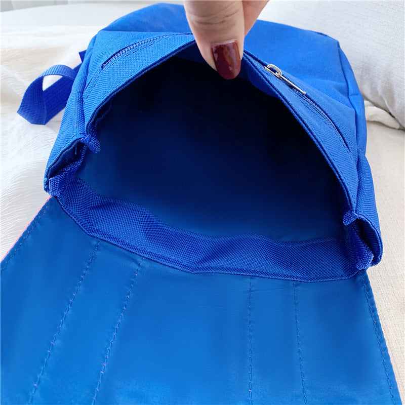 Student Schoolbag New Color Contrast Lightweight Weight-reducing Children's Backpack Cute Mary Internet Celebrant Boys and Girls Infant Backpack