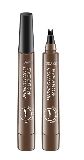 Su Ancan four-fork eyebrow pencil lasting non-faint eyebrow pencil four-head eyebrow pencil waterproof sweat-proof liquid eyebrow pencil