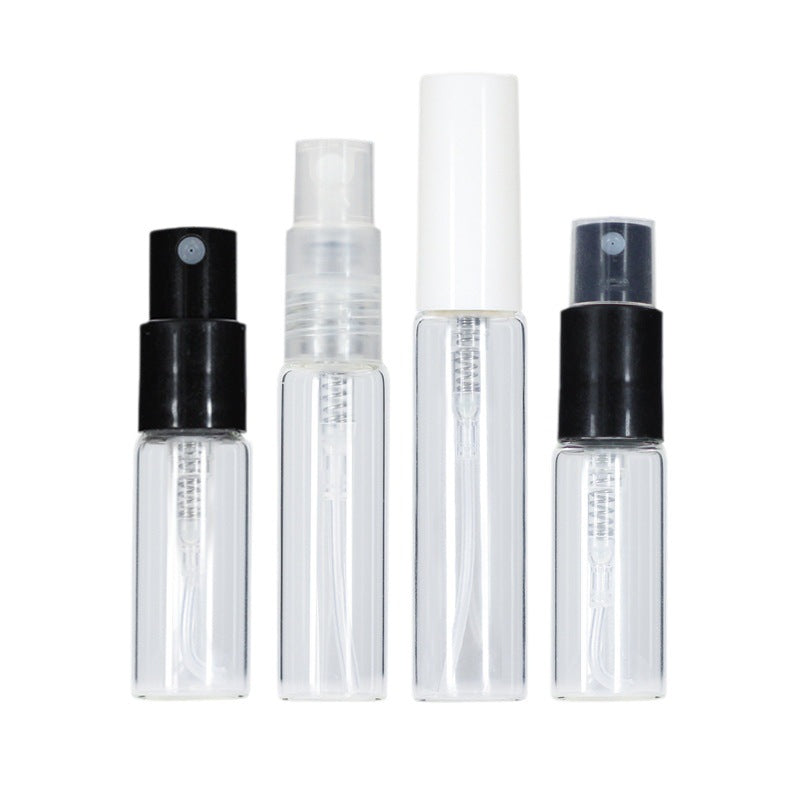 Transparent spray bottle 2ml mini perfume bottle 3ml trial sample bottle 5ml portable sub-bottle card spray bottle