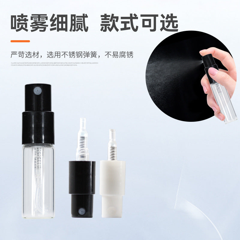 Transparent spray bottle 2ml mini perfume bottle 3ml trial sample bottle 5ml portable sub-bottle card spray bottle