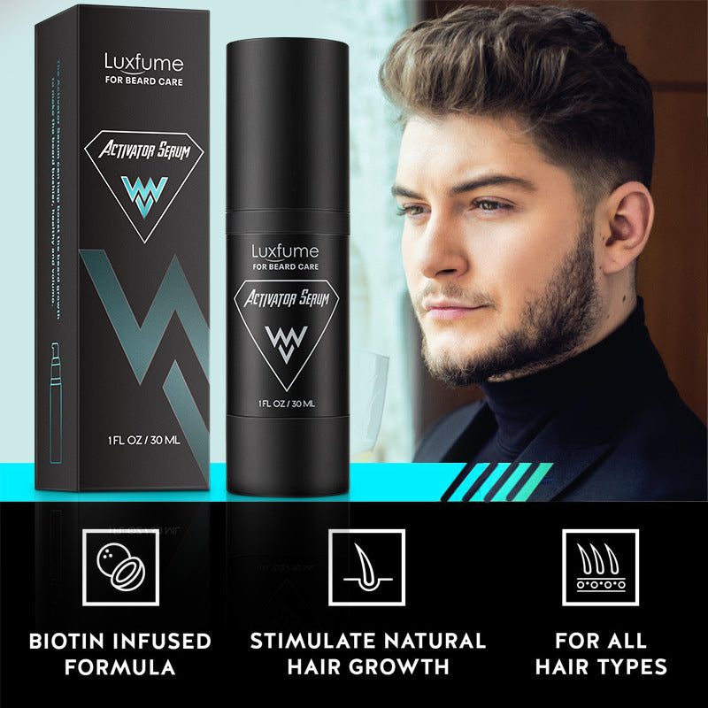 Luxfume beard growth essence nourishing care beard nutrient solution in stock supply