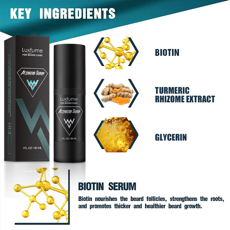 Luxfume beard growth essence nourishing care beard nutrient solution in stock supply